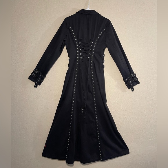 RARE Tripp NYC full length maxi trench coat/jacket - Picture 6 of 7